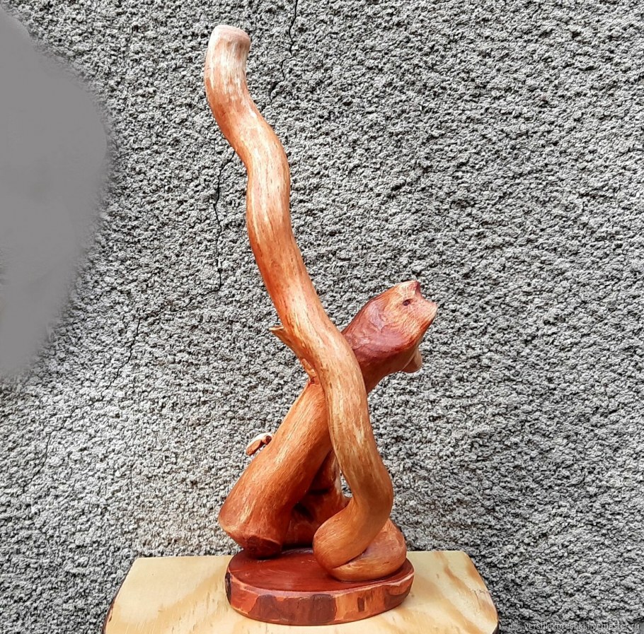 Интерьерные скульптуры из дерева