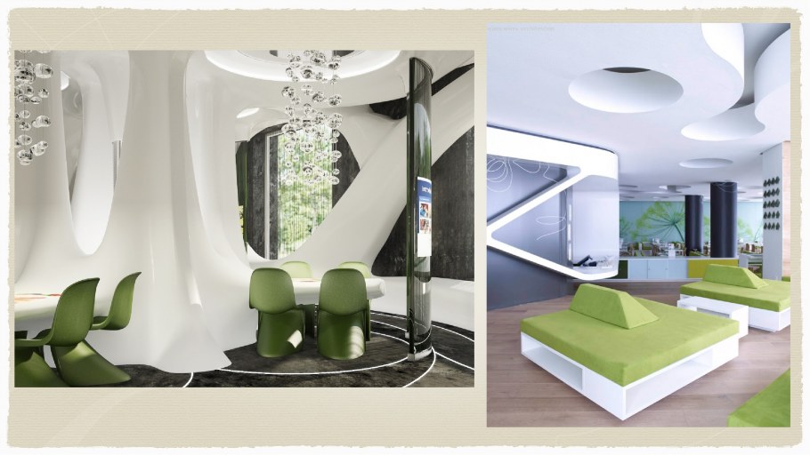 Комната в стиле Бионика