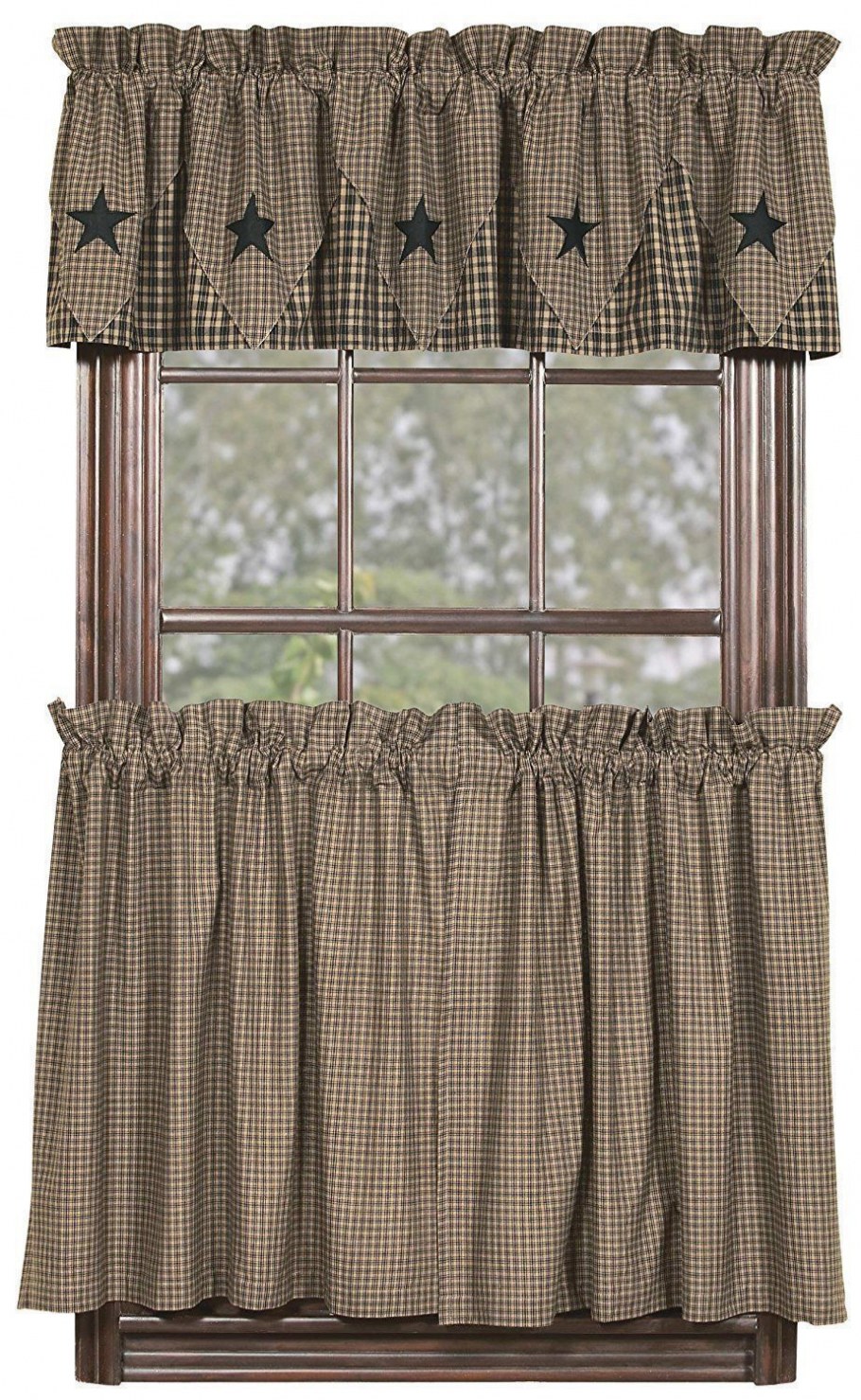 Шторы в винтажном стиле