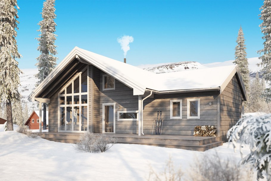 Шале из клееного бруса "Алпин"