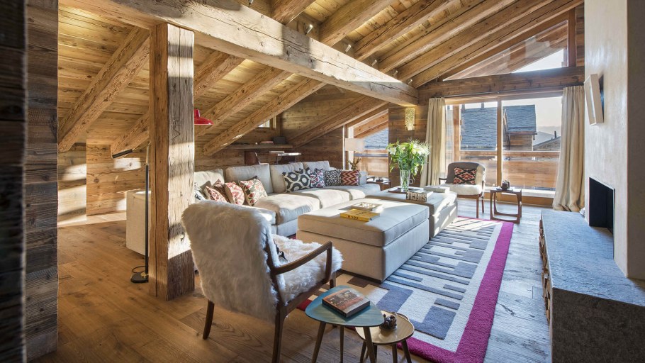 Шале с антресолью