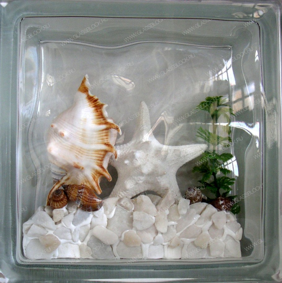 Стеклоблоки декоративные