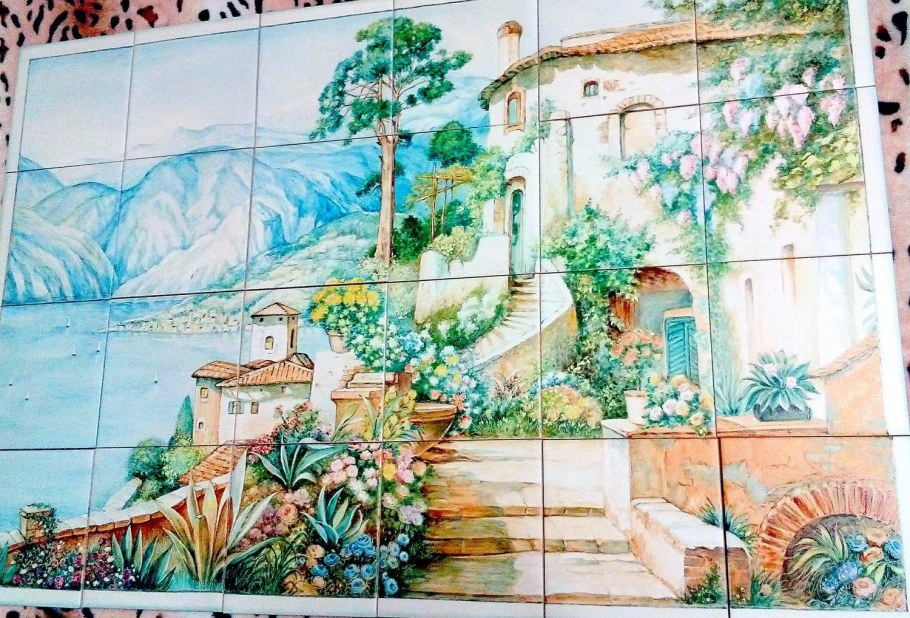 Плитка панно для кухни