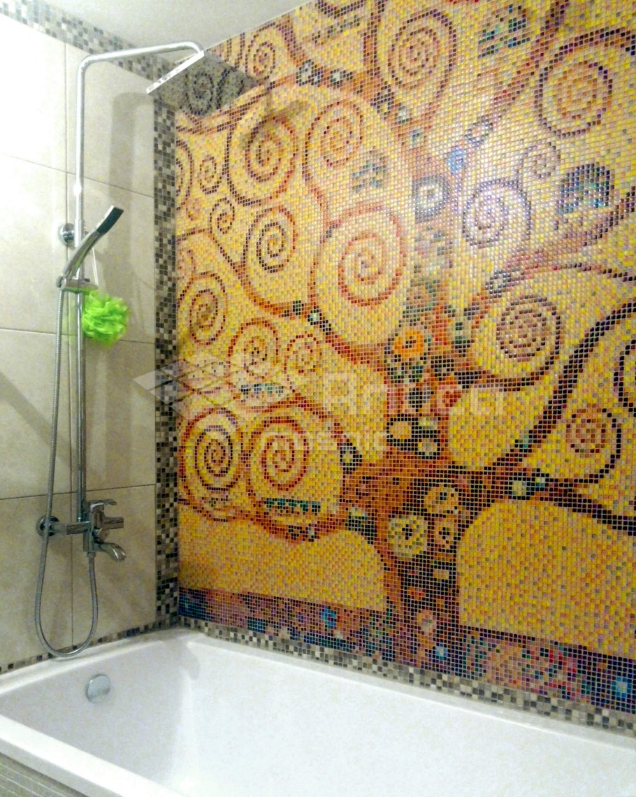 Мозаичное панно для ванной