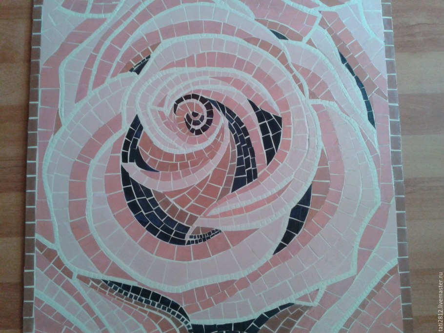 Панно имитация мозаики