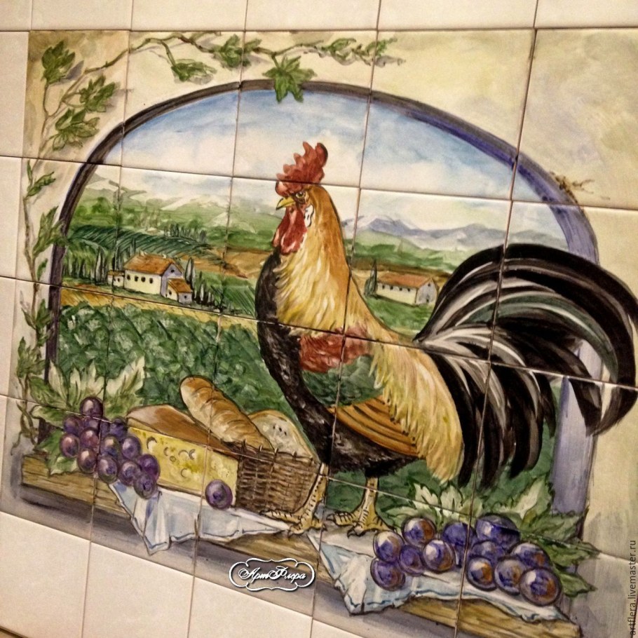 Панно из плитки