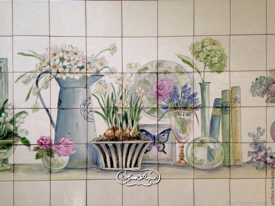 Флёра Даминова роспись в стиле Прованс