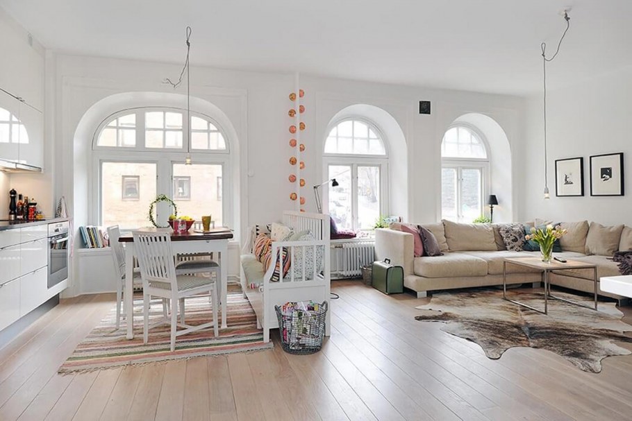 Интерьер легкость и воздушность