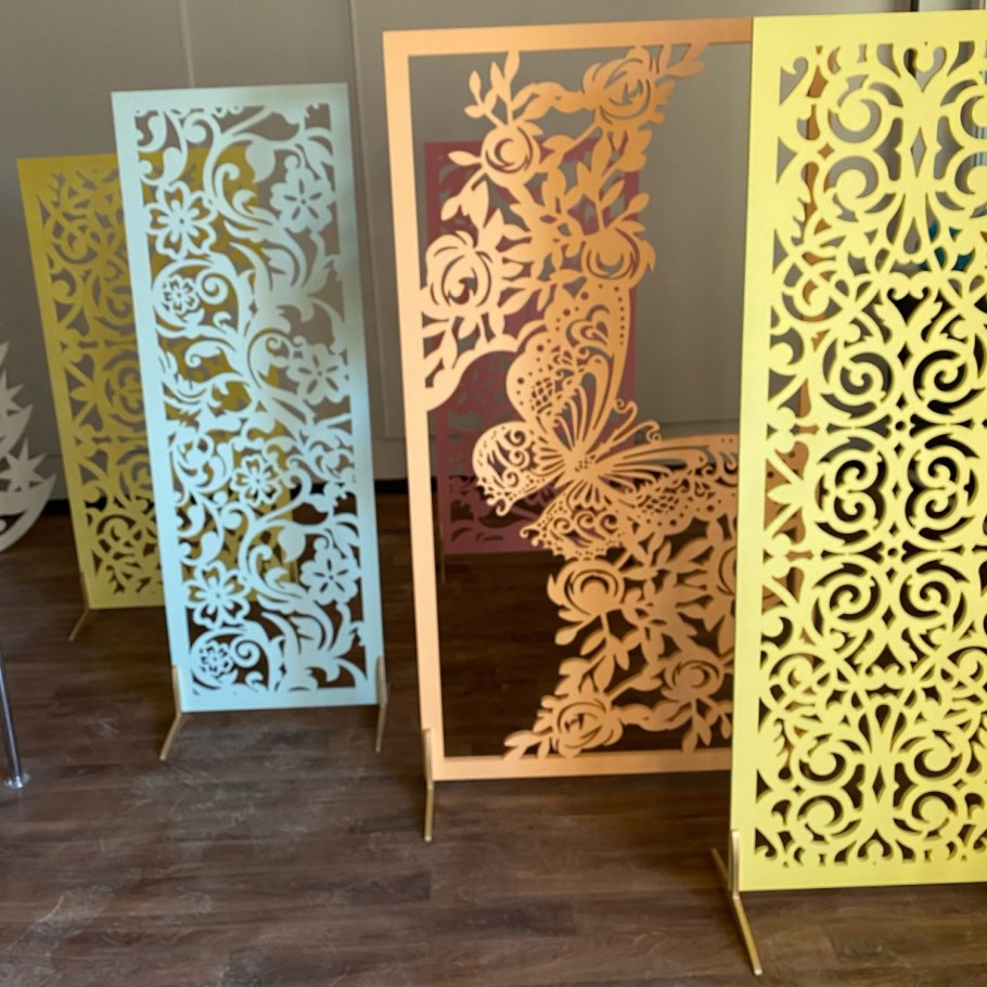 Декоративные резные перегородки