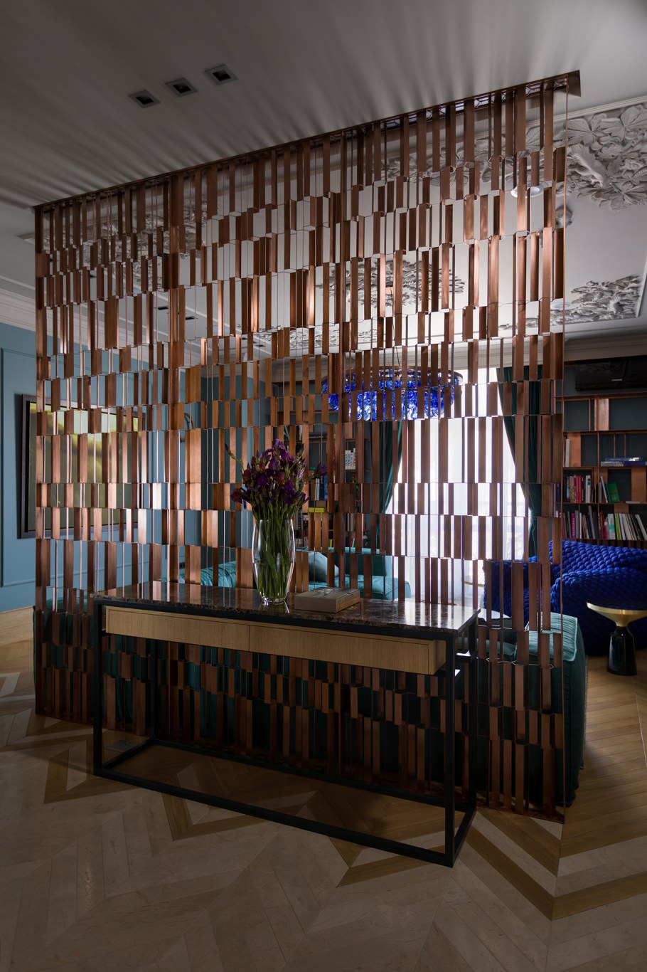 Латунные перегородки декоративные