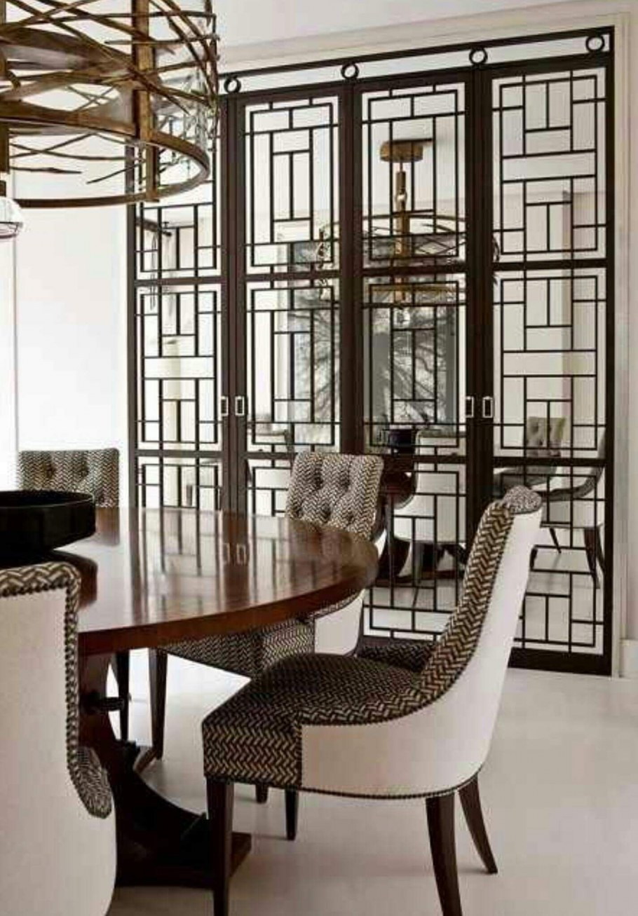 Межкомнатные перегородки в стиле арт деко