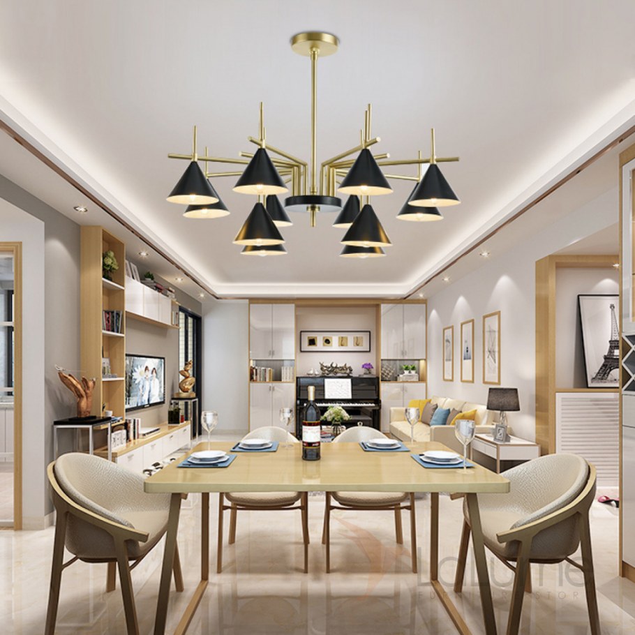 Люстра в стиле постмодерн