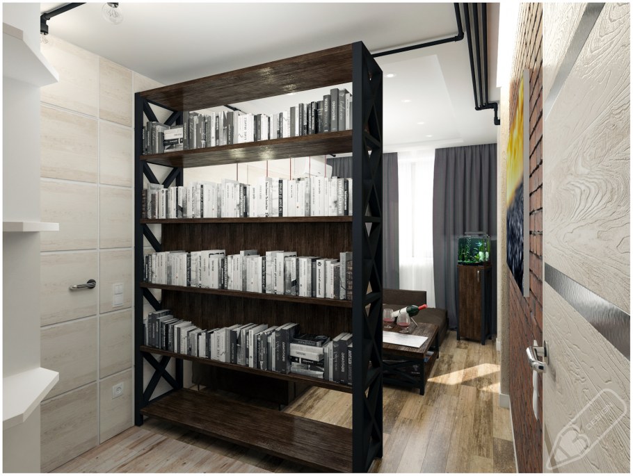 Хрущевка студия лофт