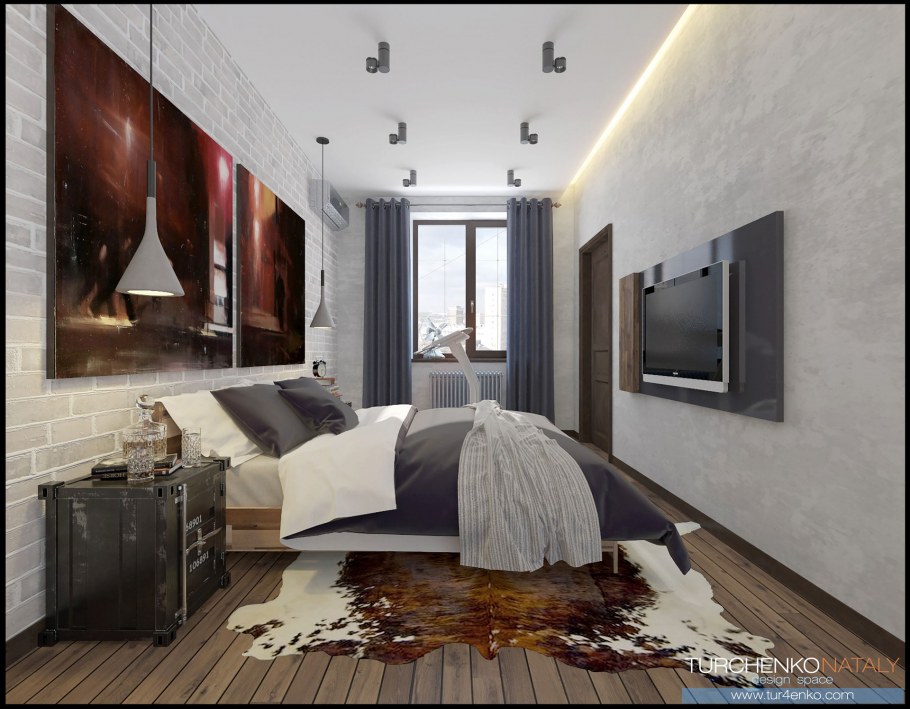 2х комнатная квартира в стиле лофт