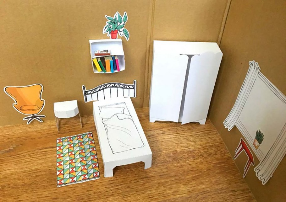 Макет комнаты для детей