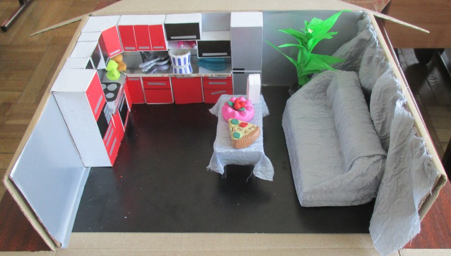 Макет кухни для технологии