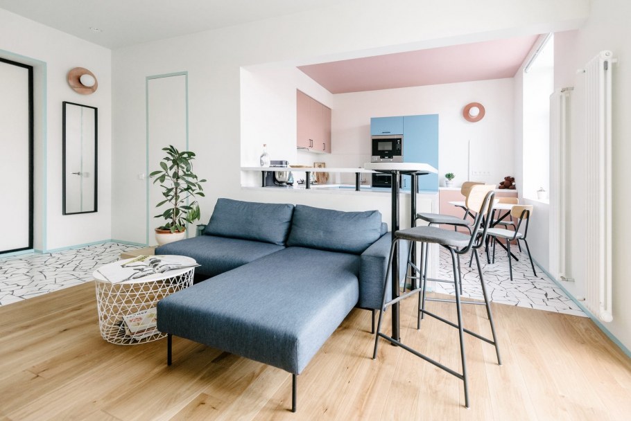 Двухкомнатная квартира в стиле Сканди