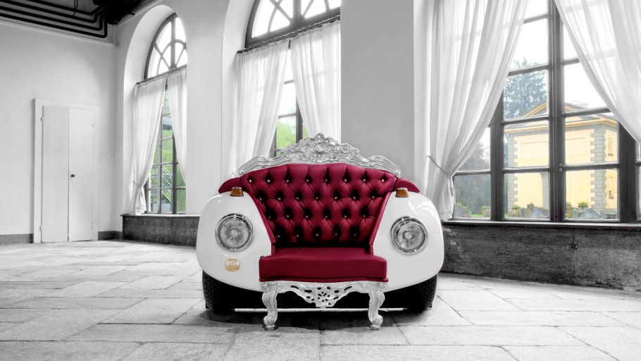 Диван из автомобиля