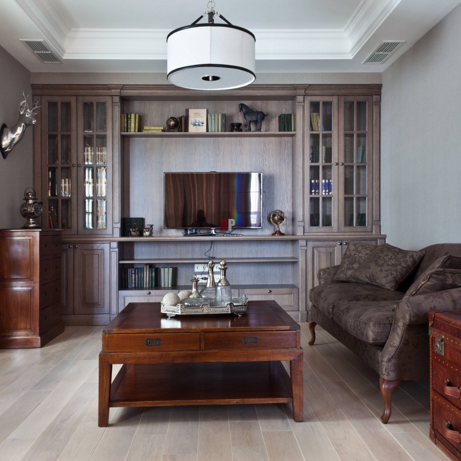 Люстры для гостиной в английском стиле