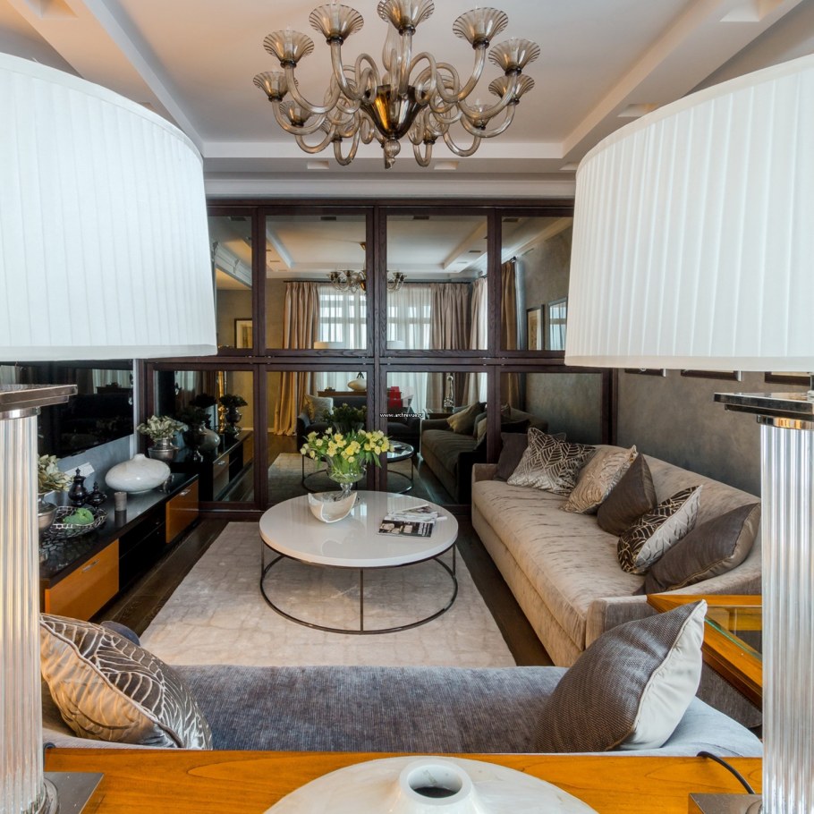 Гостиная с зоной отдыха