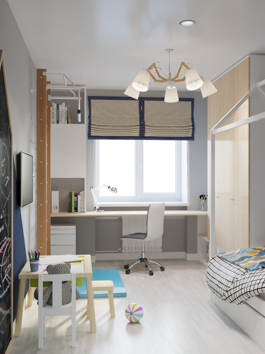 Планировки детских комнат