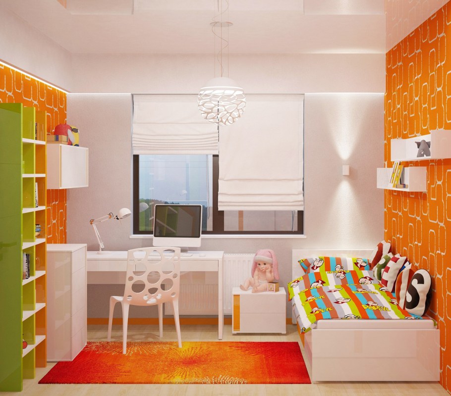 Детские комнаты интерьер