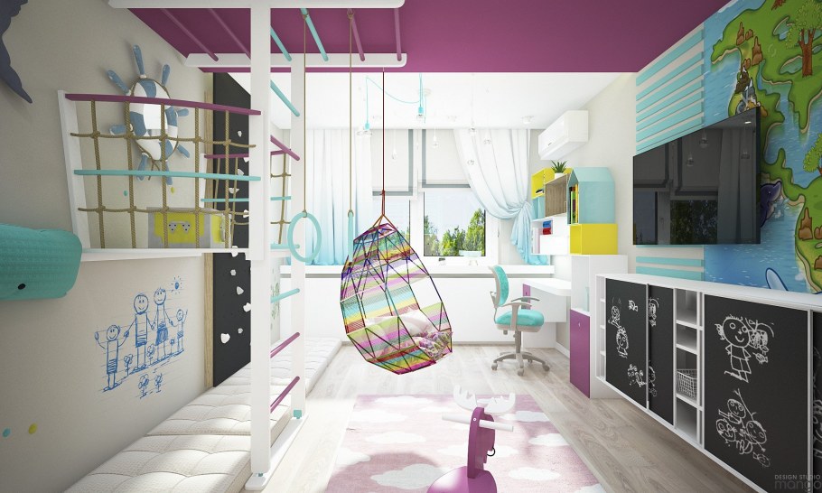 Проекты дизайнерские в детской