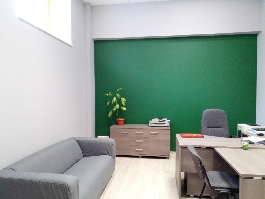 Краска для стен в офисе