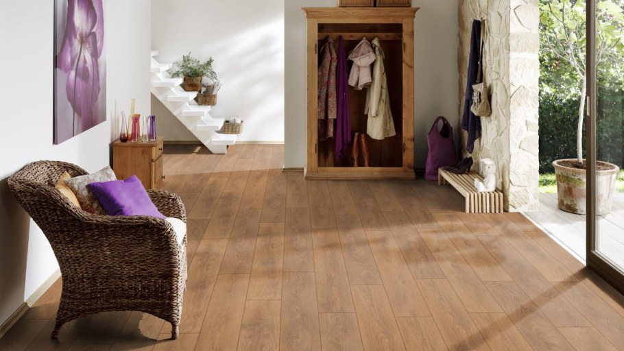 Ламинат ter Hurne Classic line дуб песочно-коричневый 1382