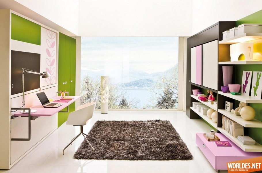 Мебель трансформер для маленькой комнаты подростка