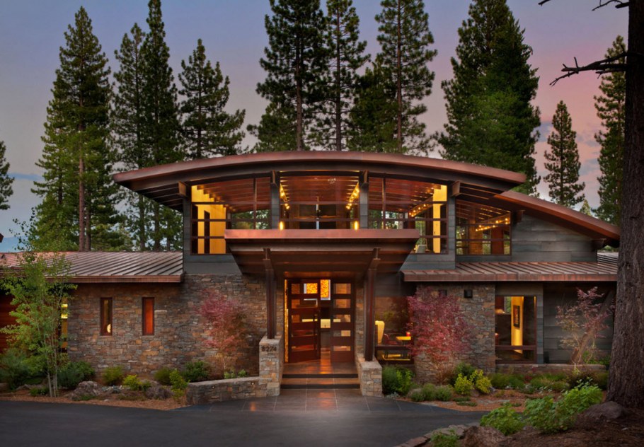 Фасад Модерн Шале