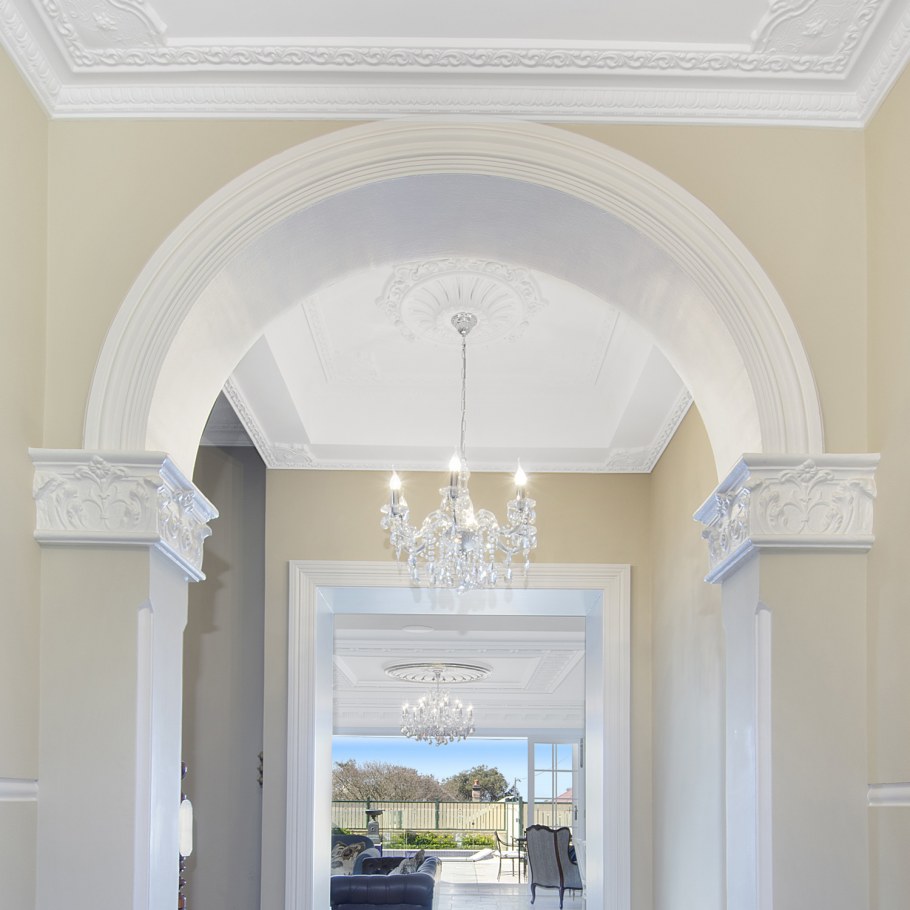 Лепнина для арки в квартире