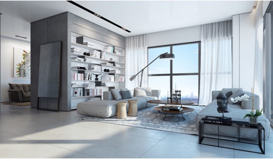 Студия 30 кв в стиле лофт