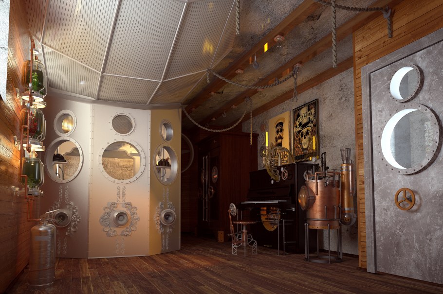 Steampunk Vintage мебель