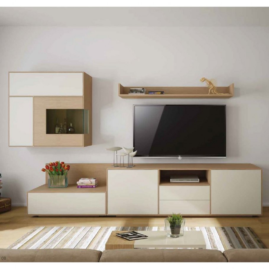 Пристенная мебель для гостиной современная