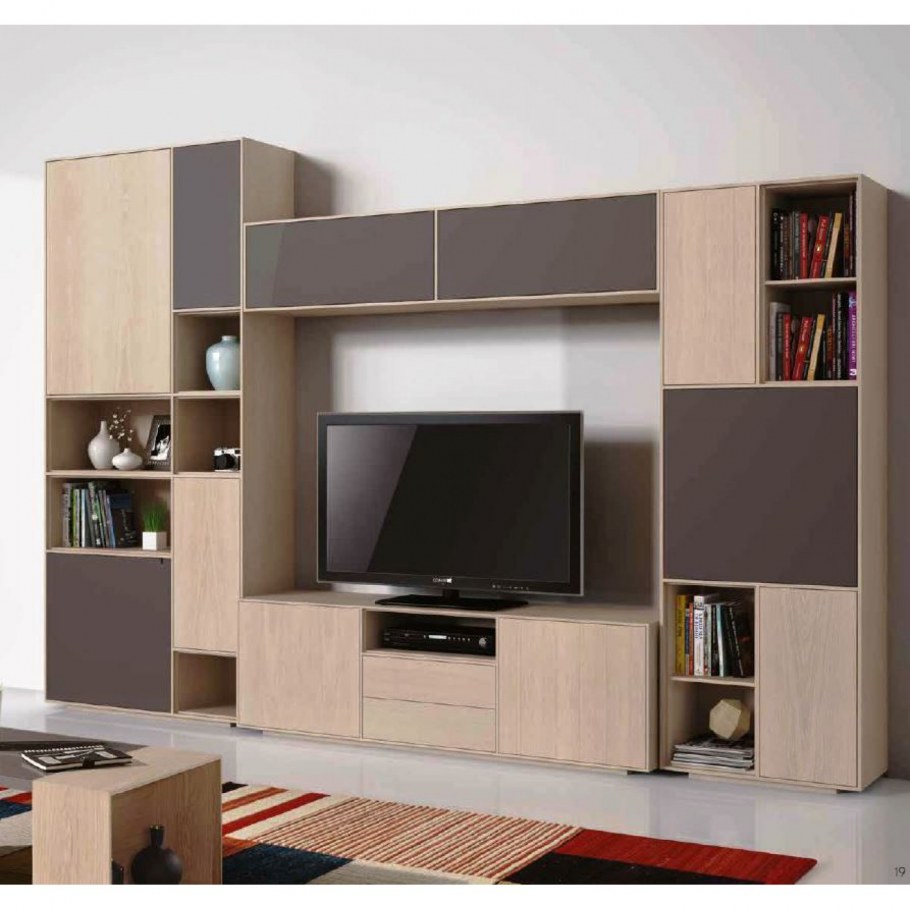 Гостиная пристенная мебель