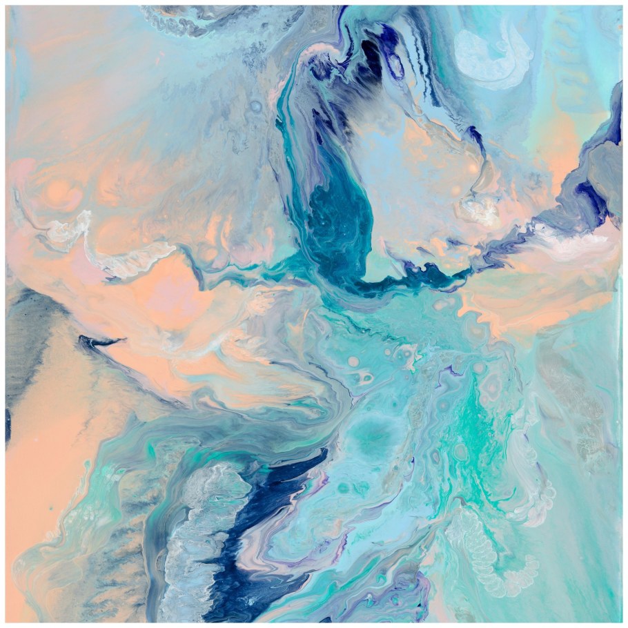 Мрамор синий вид сверху