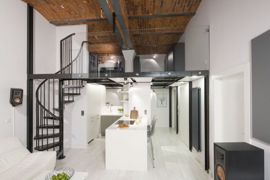 Спальня на антресоли