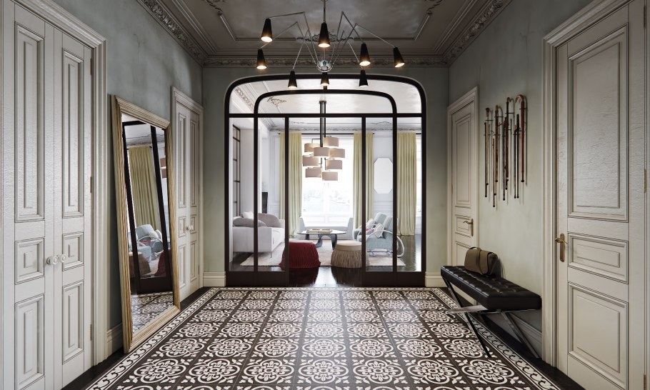 Холл коридор КРОСТ