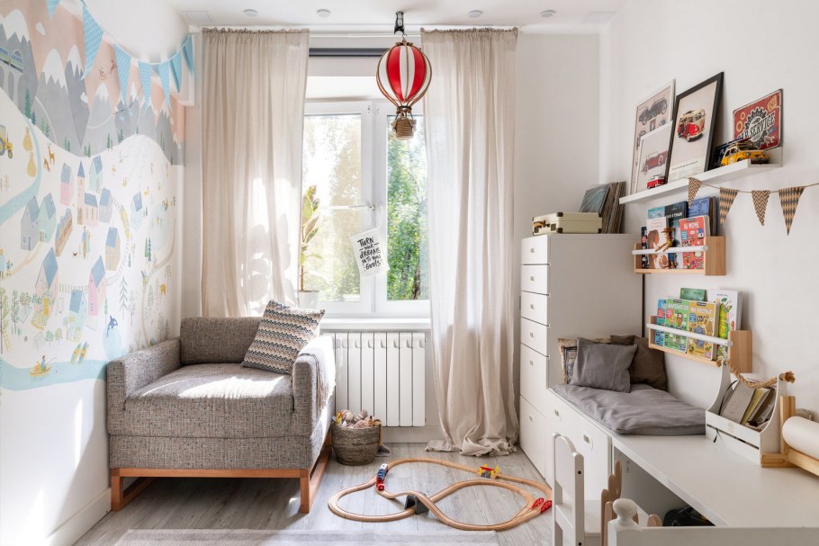 Интерьер детской в хрущевке