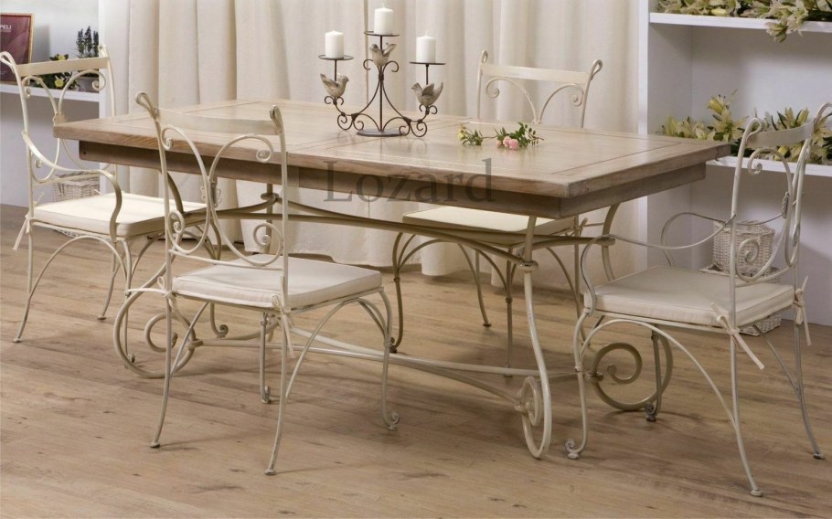 Кованые кухонные столы