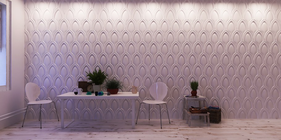 Гипсовая 3d панель "Альта"