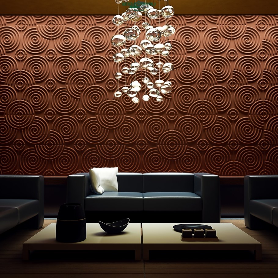 Гипсовая 3d панель "Милли"