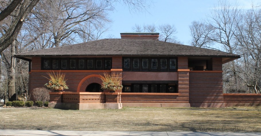 Дом в стиле Райта