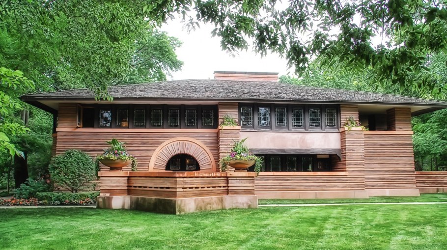 Фрэнк Ллойд Райт архитектура robie House