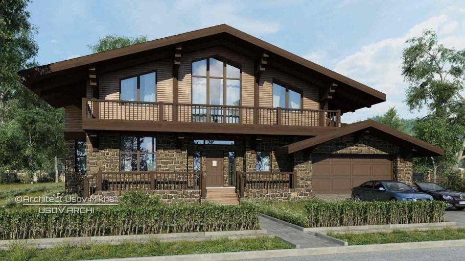 Дом Шале 7024