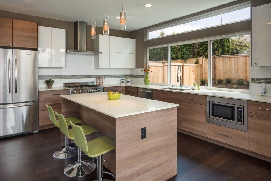 Современная планировка кухни