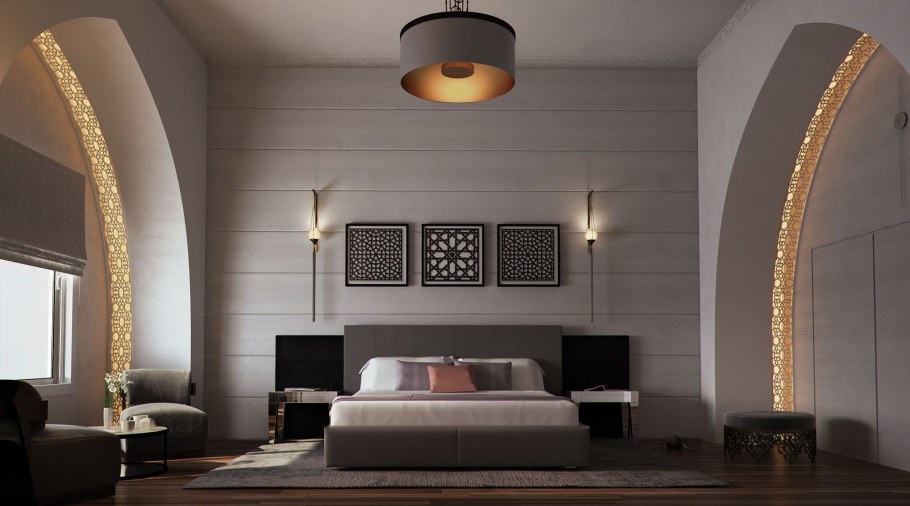 Подсветка арки в доме