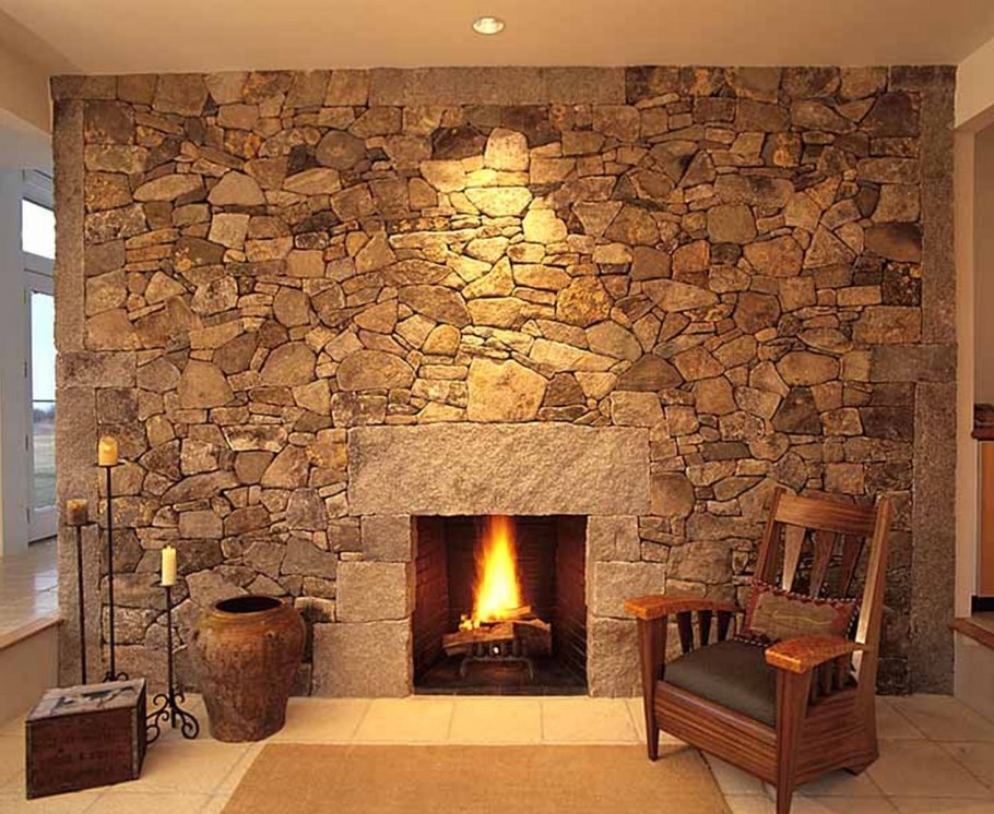 Натуральный камень в интерьере квартиры