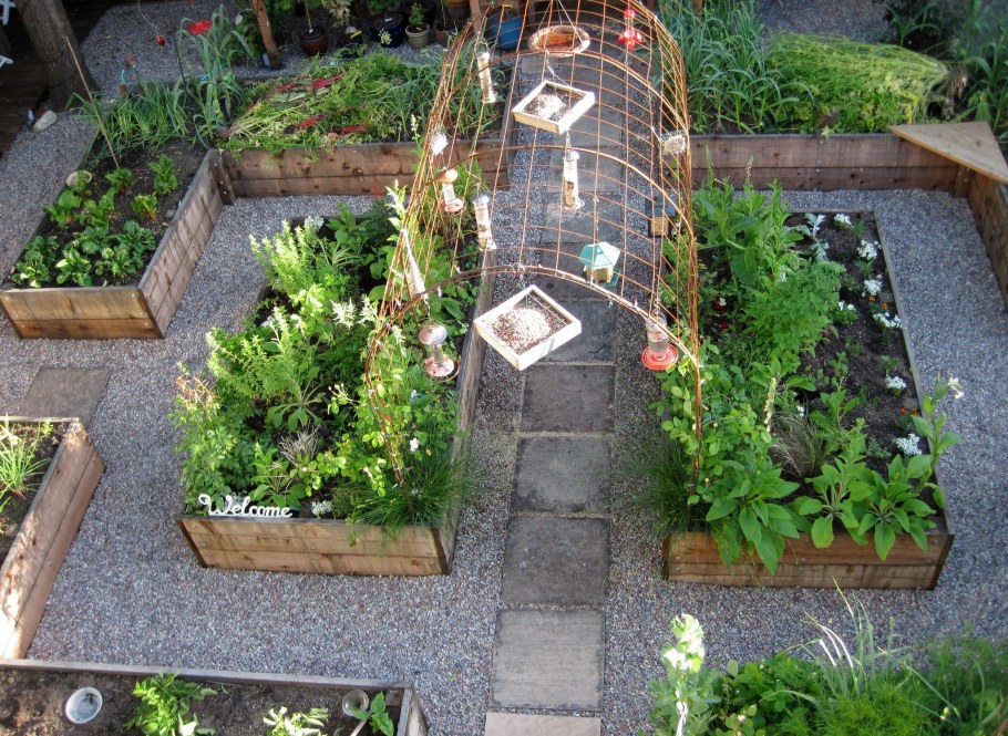 Идеи грядок для дачи